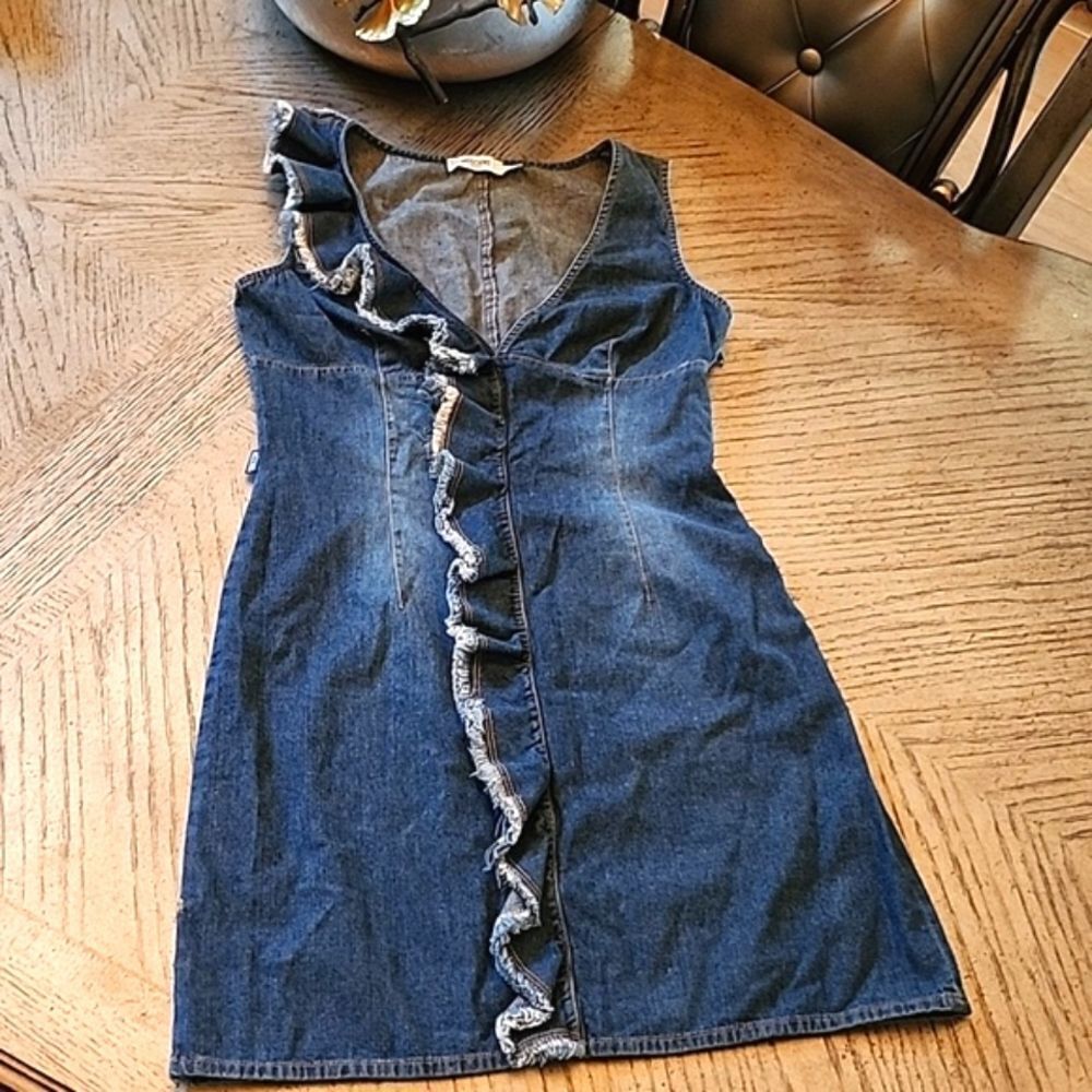 Moschino vintage denim dress size 8